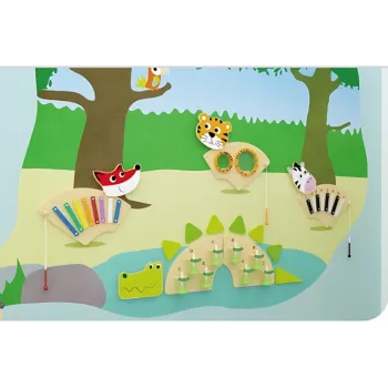 CLASSIC WORLD EDU Muzyczna Tablica Ścienna ZEBRA