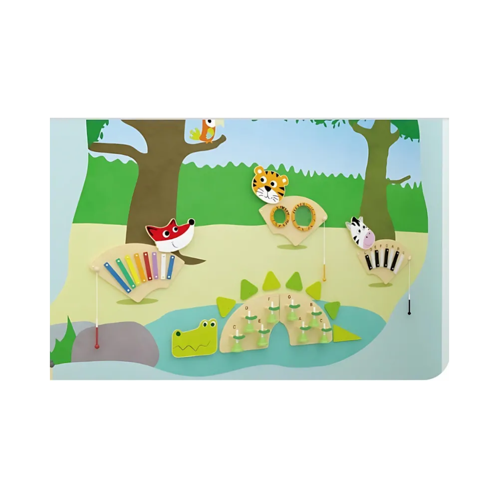 CLASSIC WORLD EDU Muzyczna Tablica Ścienna ZEBRA