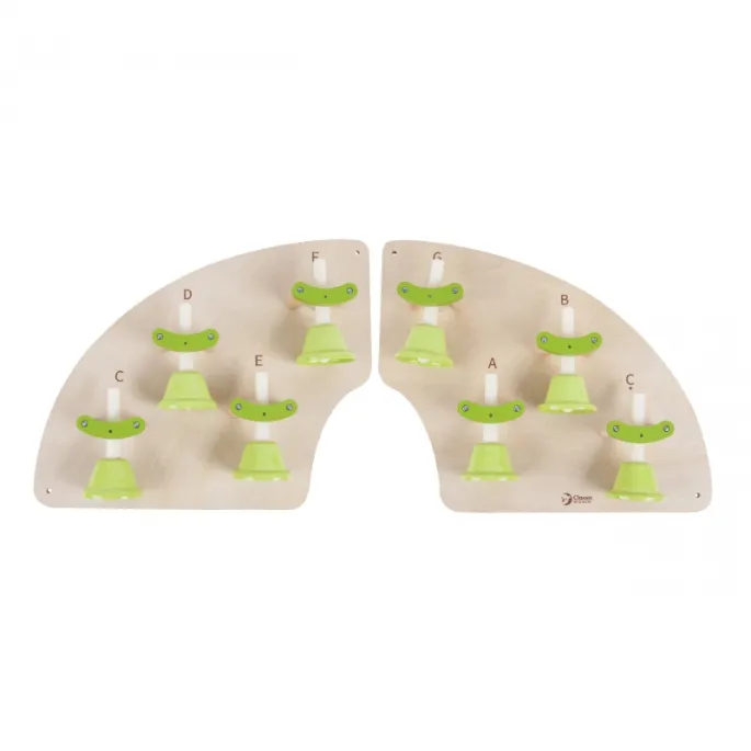 Muzyczna tablica krokodylek do nauki dźwięków dla dzieci.