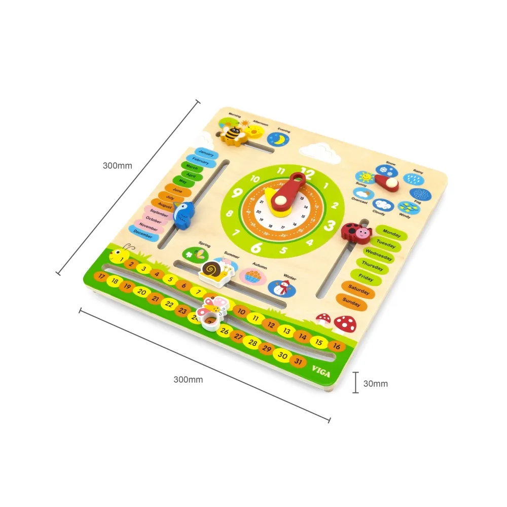 VIGA Kalendarz Edukacyjny Nauka Jezyka Angielskiego