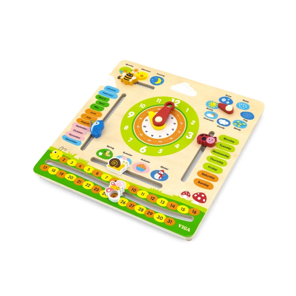 VIGA Kalendarz Edukacyjny Nauka Jezyka Angielskiego