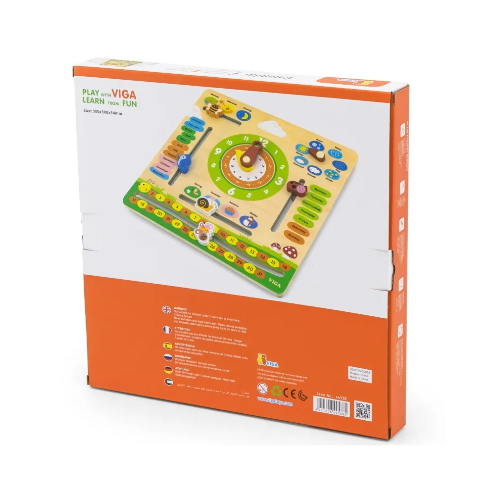 VIGA Kalendarz Edukacyjny Nauka Jezyka Angielskiego