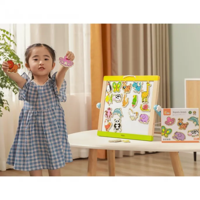 Magnetyczne zwierzęta do rozwijania wyobraźni dzieci