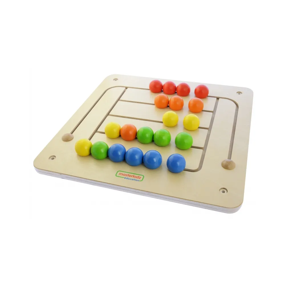 Tablice Montessori do nauki emocji, liczenia i zręczności w formie pociągu