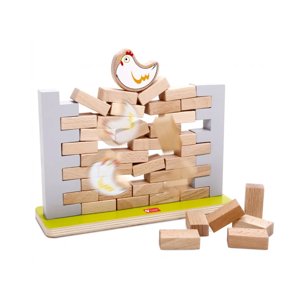 CLASSIC WORLD Gra Zręcznościowa Spadająca Kura 44 el.