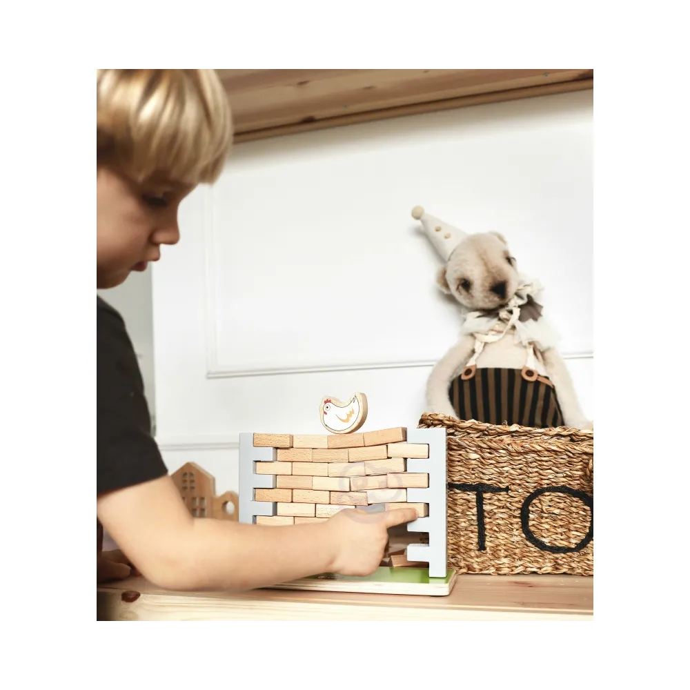 CLASSIC WORLD Gra Zręcznościowa Spadająca Kura 44 el.