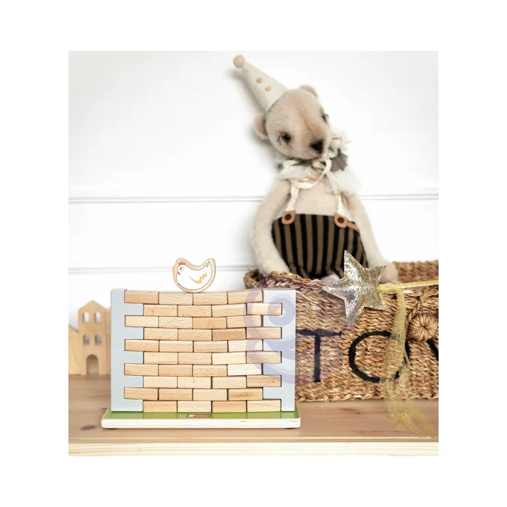 CLASSIC WORLD Gra Zręcznościowa Spadająca Kura 44 el.