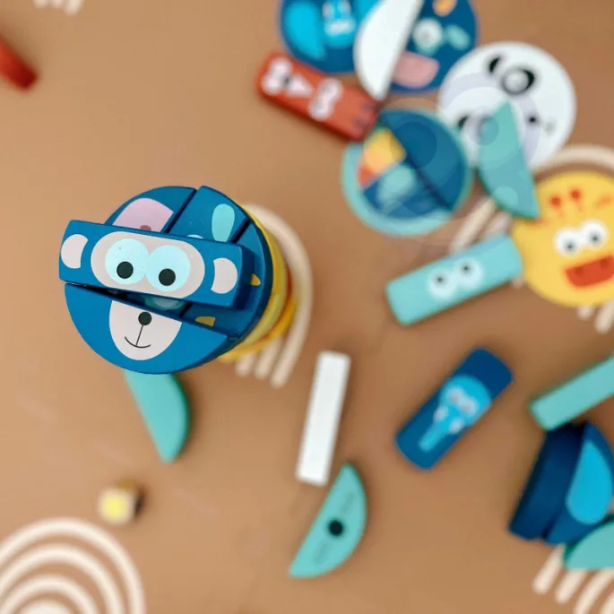 Bezpieczne zabawki z drewna hipoalergicznego