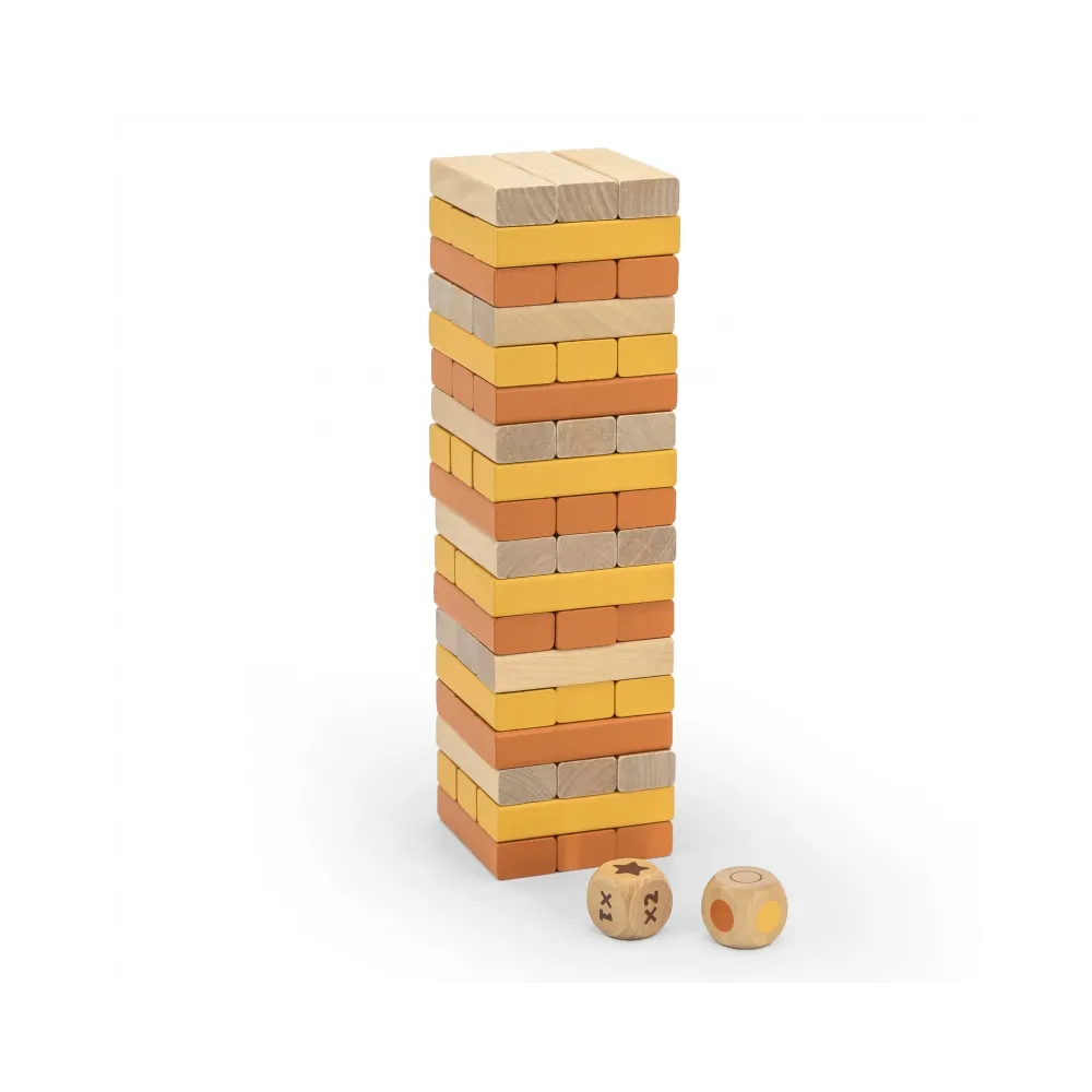 VIGA PolarB Drewniana Gra Wieża Układanka
