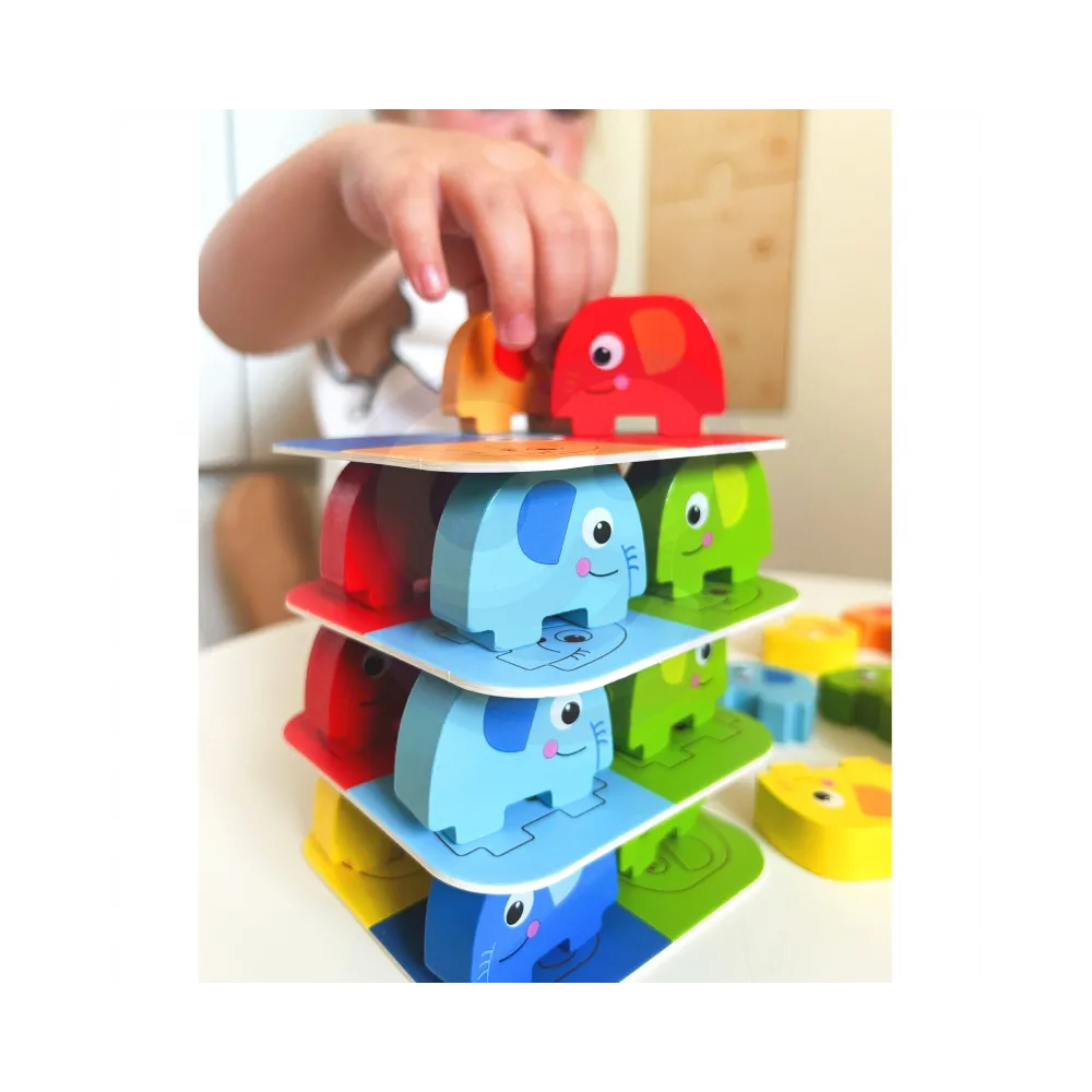 WOOPIE GREEN Słonik na Słoniku Gra Zręcznościowa FSC