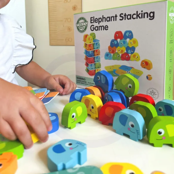 Zestaw do budowy wież dla maluchów