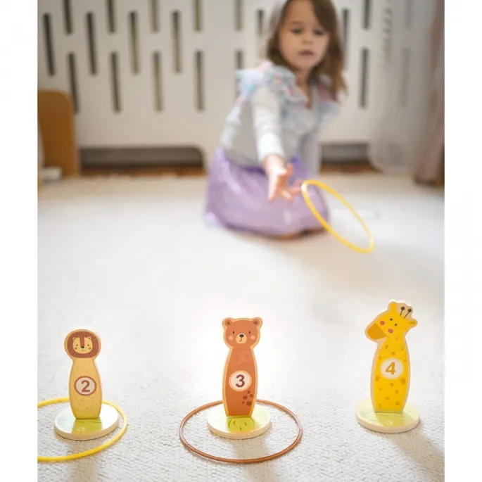 Rzuć pierścieniem w zabawnej grze dla całej rodziny