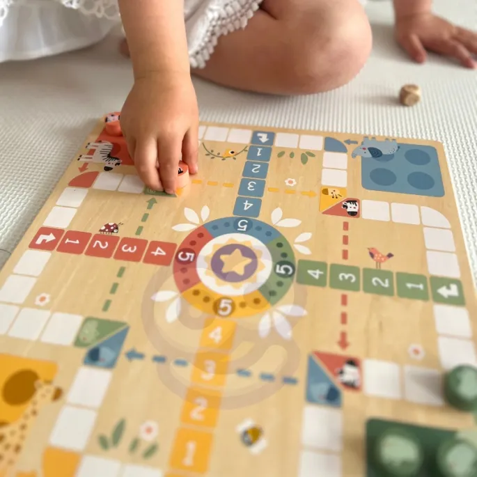 Kolorowe grafiki w grze planszowej