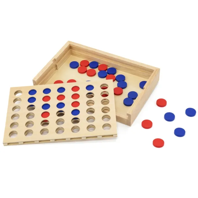 4 w Rzędzie - gra rozwijająca myślenie strategiczne i logiczne.