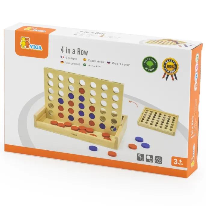 Graj z bliskimi w 4 w Rzędzie - emocje i zacięta rywalizacja.