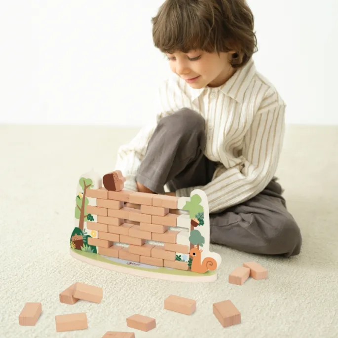 Dzieci bawiące się grą Sprytna Wiewiórka