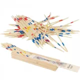 WOOPIE Drewniane Bierki Mikado w Pudełku 41 el.