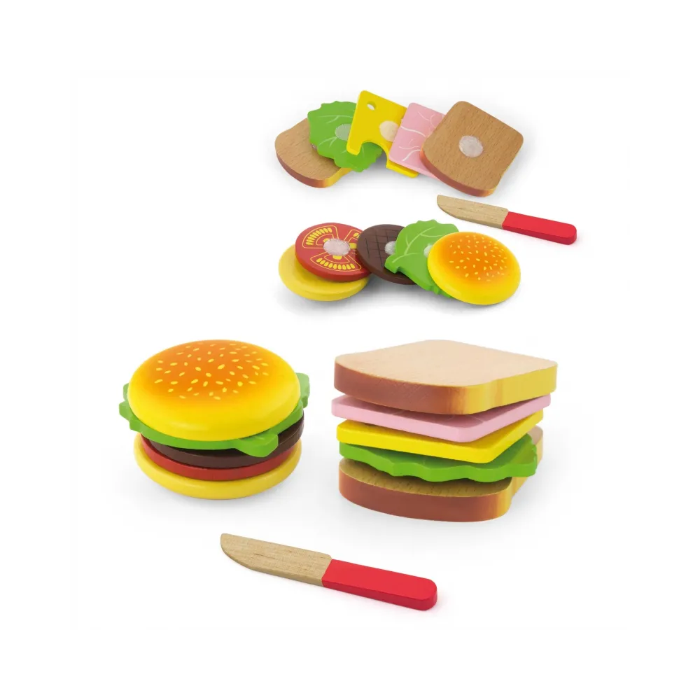 Viga Zestaw Do Krojenia Hamburger i Kanapka