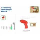 MASTERKIDZ Zestaw Narzędzia Z Wkrętarką 8 Elementów Do Tablicy Naukowo-Kreatywnej STEM