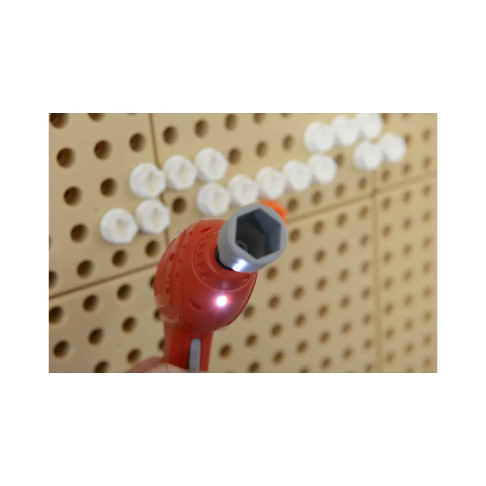 MASTERKIDZ Zestaw Narzędzia Z Wkrętarką 8 Elementów Do Tablicy Naukowo-Kreatywnej STEM