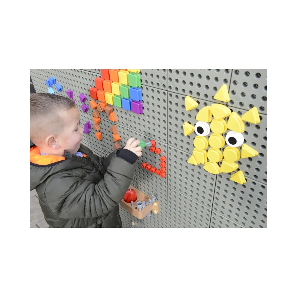 MASTERKIDZ Zestaw Narzędzia Z Wkrętarką 8 Elementów Do Tablicy Naukowo-Kreatywnej STEM