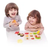 CLASSIC WORLD Zestaw do Krojenia Owoców na Rzepy MONTESSORI 20 el.