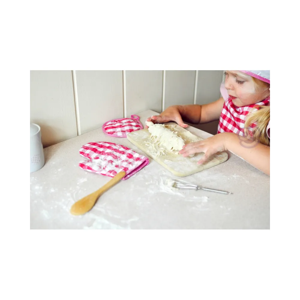 WOOPIE Zestaw Małego Kucharza Strój Kucharski Akcesoria Kuchenne 7 el.