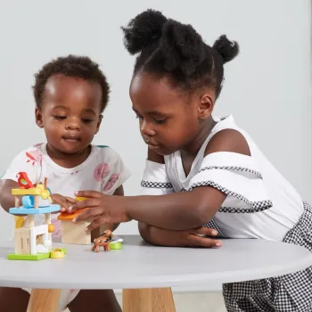 Kreatywna zabawa z zestawem VIGA dla maluchów