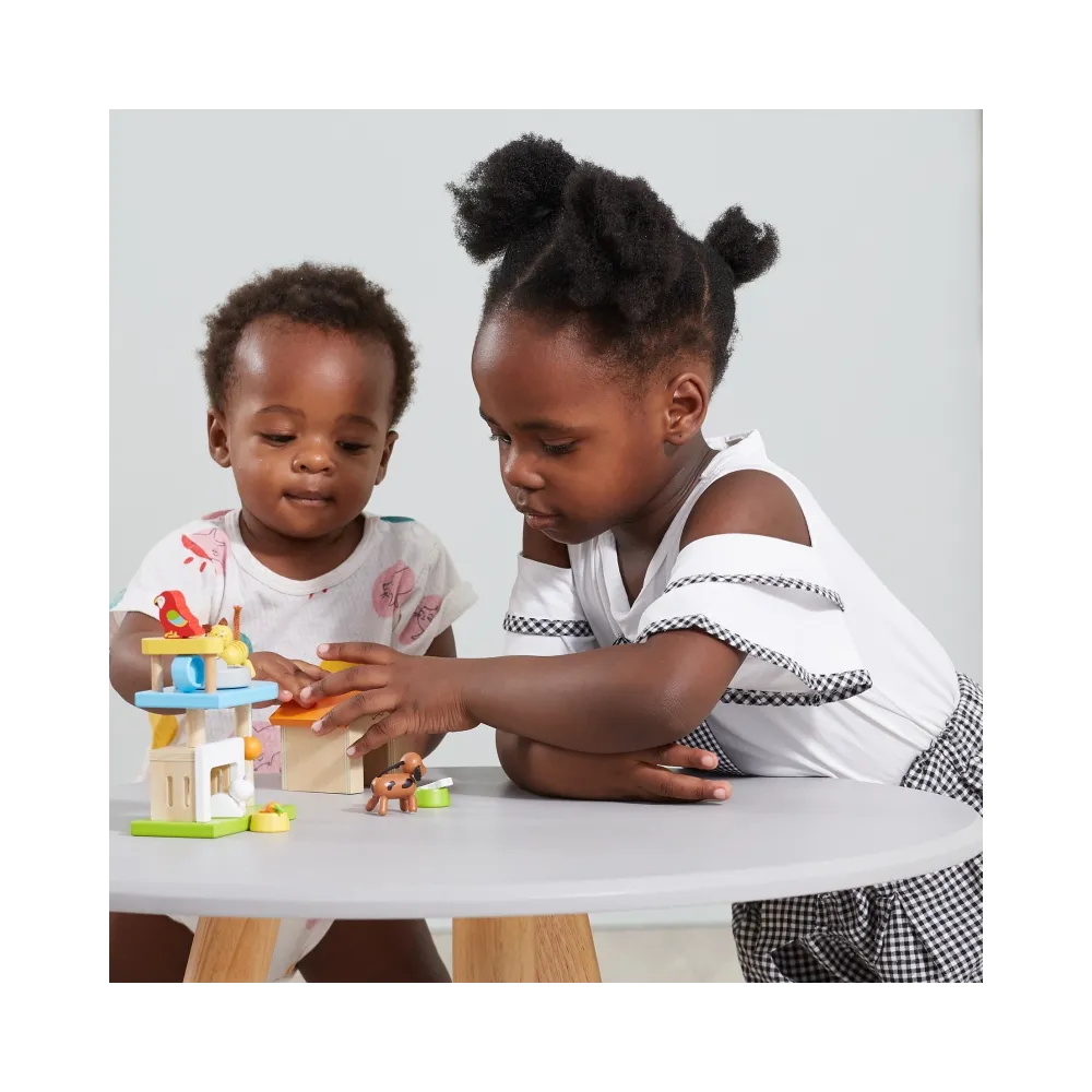 Kreatywna zabawa z zestawem VIGA dla maluchów