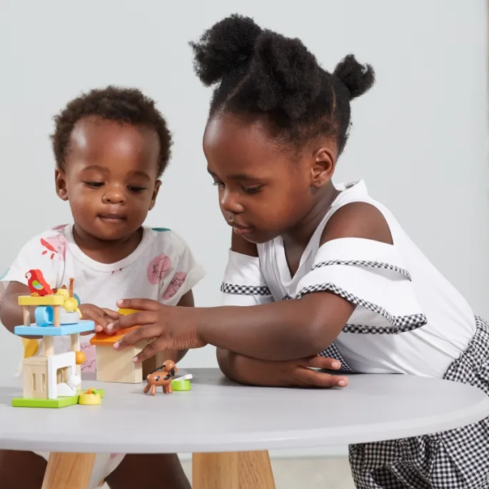 Kreatywna zabawa z zestawem VIGA dla maluchów