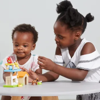 Drewniane zwierzątka VIGA w bezpiecznych farbach