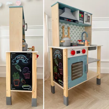 Kuchnia TOOKY TOY z akcesoriami do gotowania