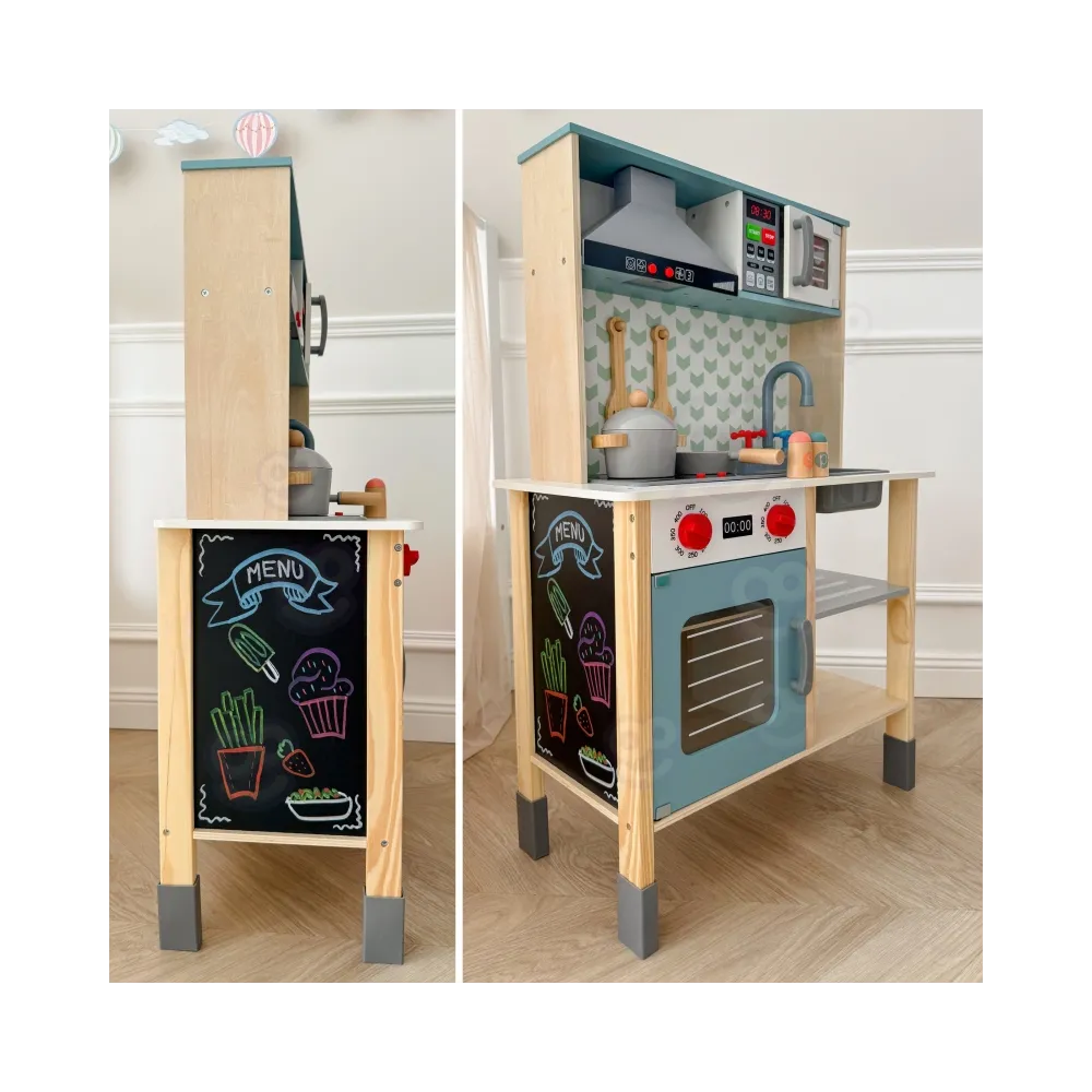 Kuchnia TOOKY TOY z akcesoriami do gotowania