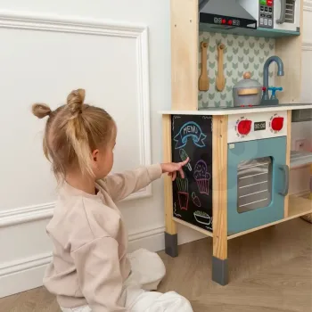 Zestaw kuchenny z mikrofalówką i efektami dźwiękowymi