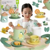 Drewniany zestaw do herbaty Classic World