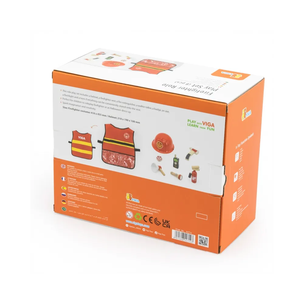 Bezpieczna zabawa z akcesoriami strażackimi