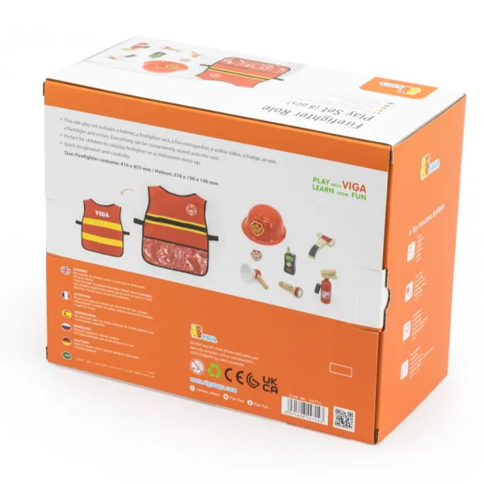 Bezpieczna zabawa z akcesoriami strażackimi