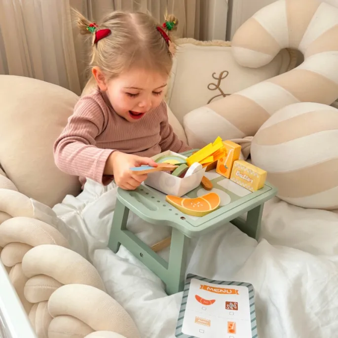 Zabawne jedzenie do odgrywania ról