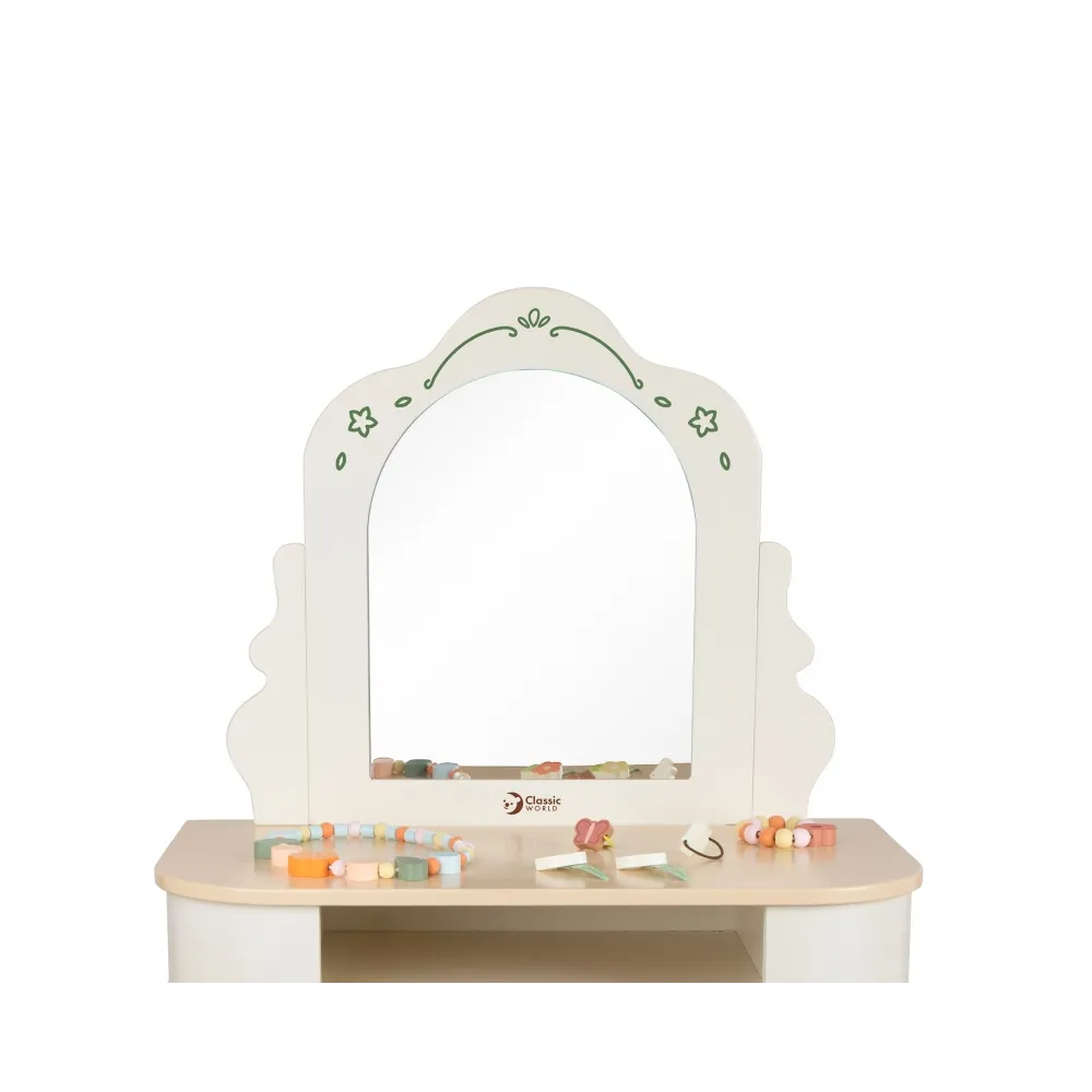 Stylowa toaletka do zabawy w makijaż dla dzieci
