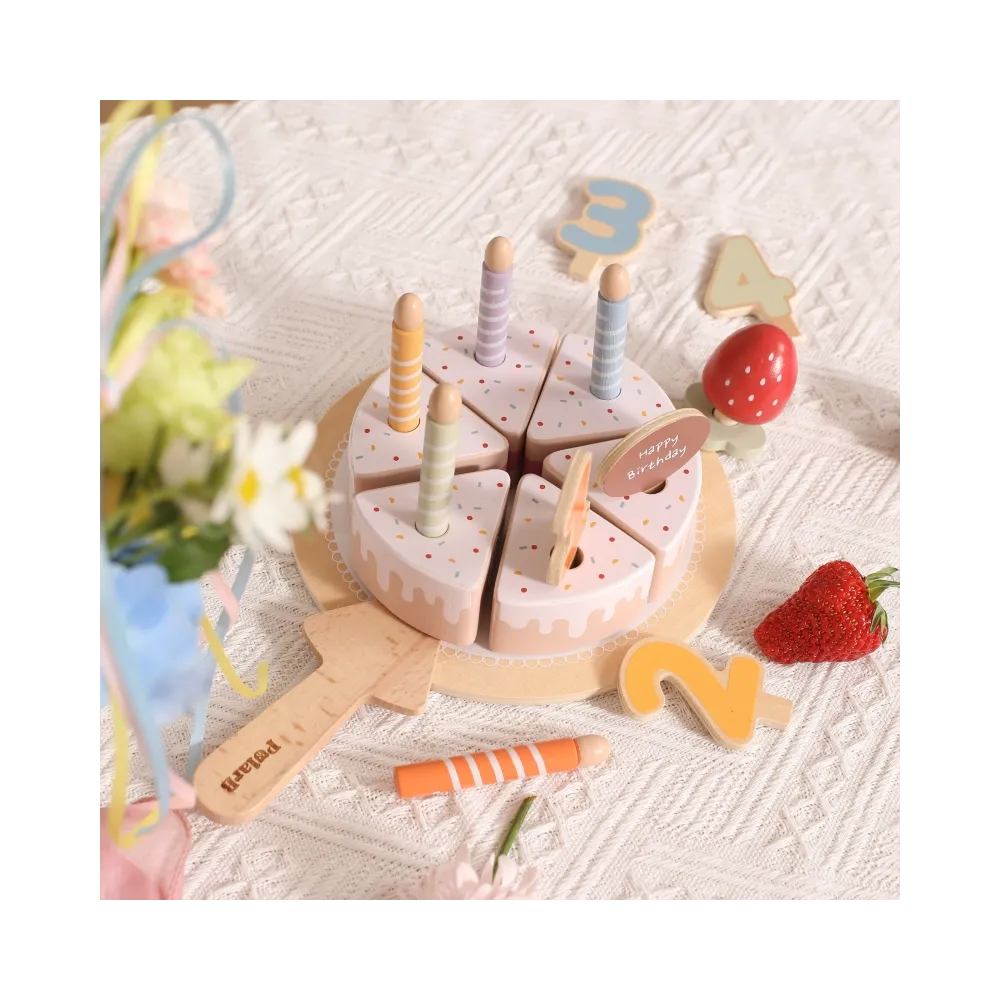 Zestaw tortowy Viga z elementami do zabawy
