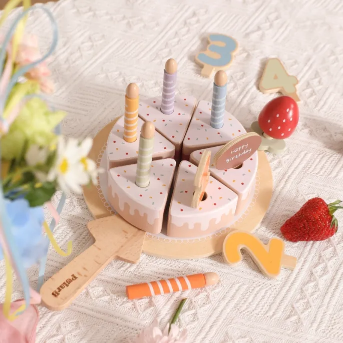 Zestaw tortowy Viga z elementami do zabawy