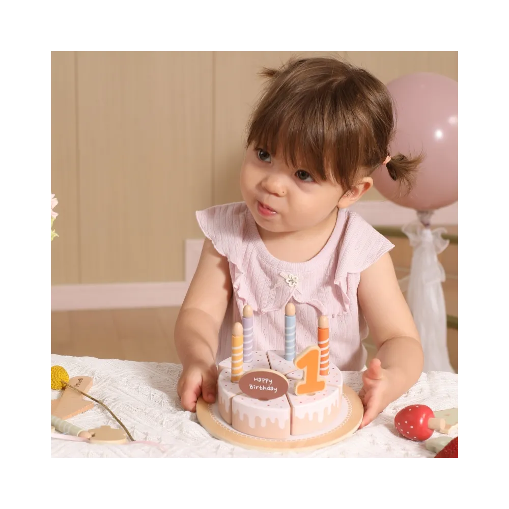 Drewniana zabawka rozwijająca zdolności manualne