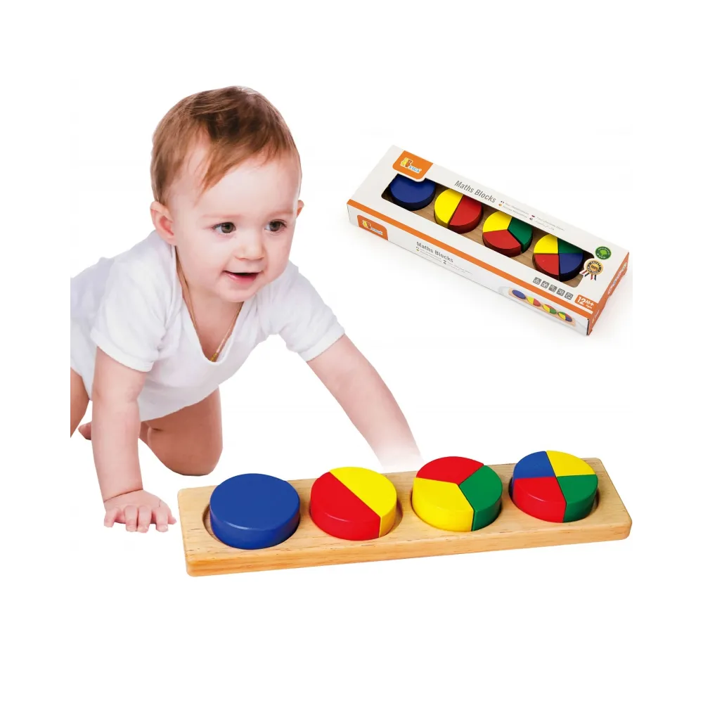 Drewniana układanka rozwijająca zdolności motoryczne