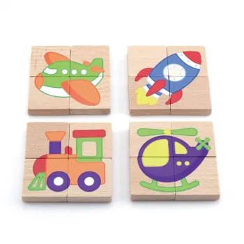 Ekologiczne puzzle magnetyczne dla najmłodszych