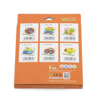 Wysokiej jakości drewniane puzzle