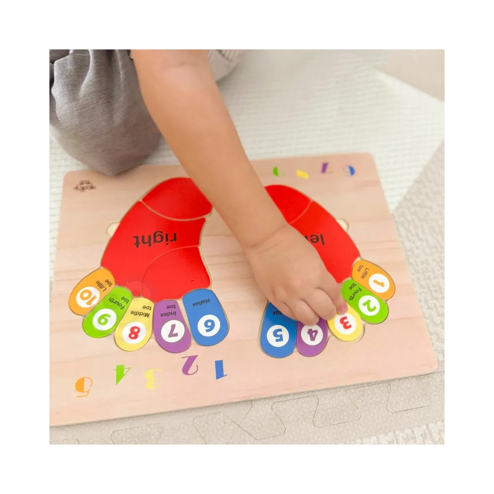 Drewniana układanka dla dzieci powyżej 3 roku życia