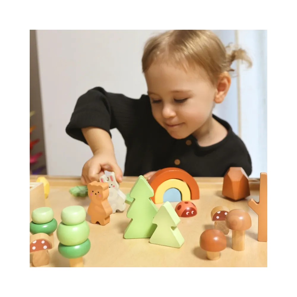 Kolorowe figurki zwierząt do kreatywnej zabawy