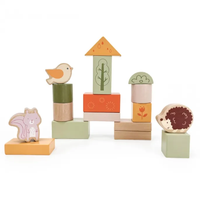 Klocki wspierające umiejętności małej motoryki