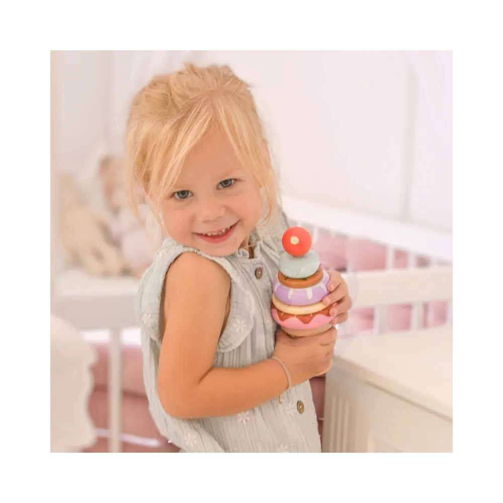 Zestaw układanek dla dzieci edukacyjnych z drewnianymi elementami