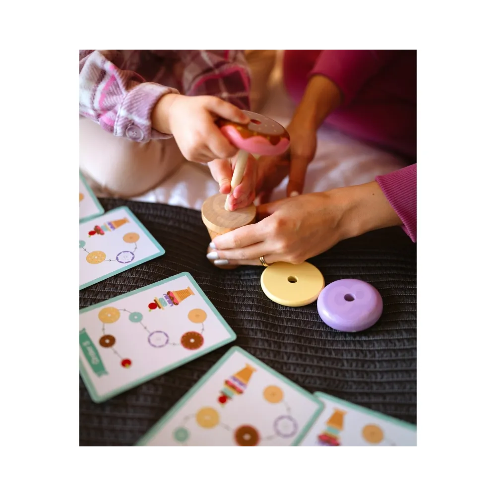 Układanka rozwijająca zdolności manualne i logiczne myślenie